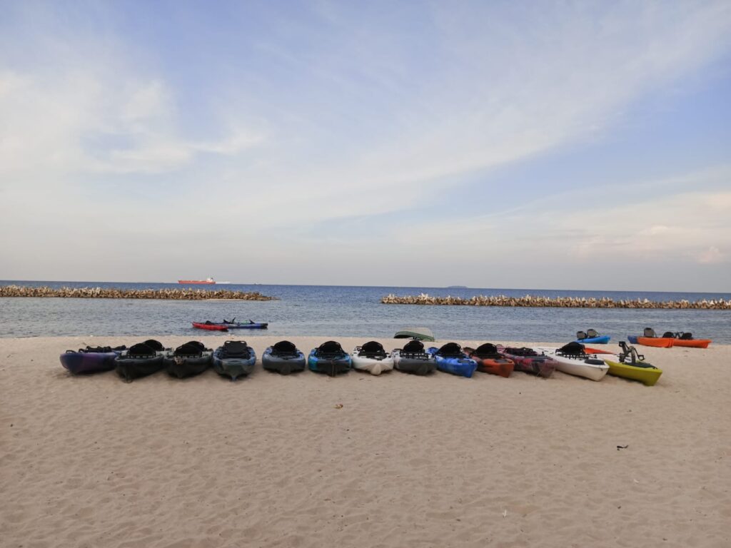 kayak fishing pulau seribu